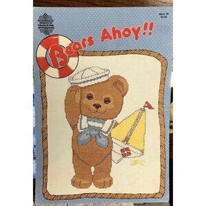 Cross Stitch Designs By Gloria & Pat Bears Ahoy Patterns Book 30 Afghan Summer